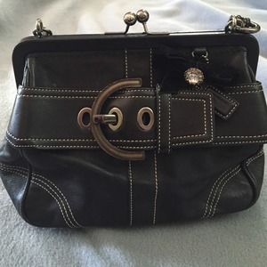 Small Black Coach Purse