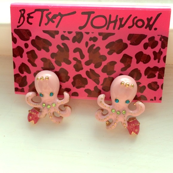🐙REDUCED🐙BJ Nautical octopus stud earrings
