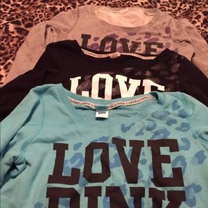 2 Victoria secret leopard hoodies