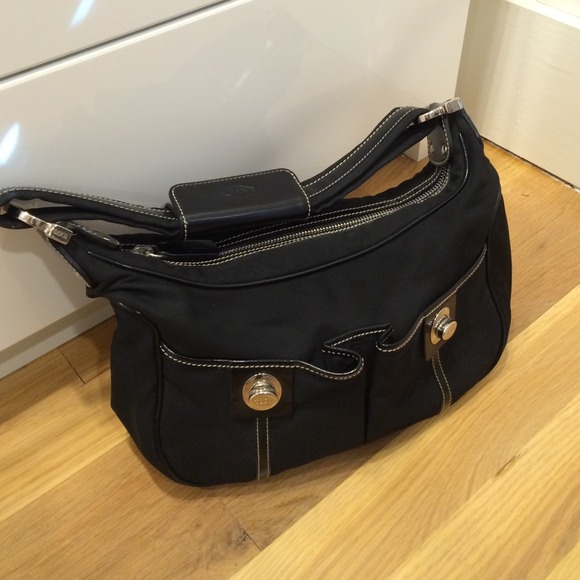 TOD'S Nylon Hobo (Small)