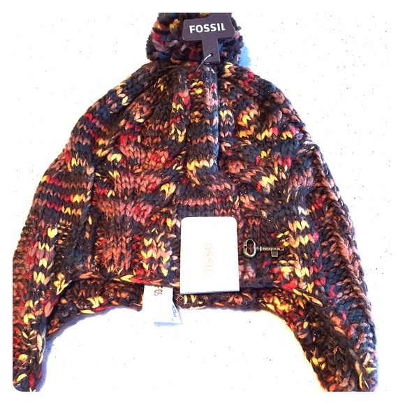 NEW Fossil multicolor fashion toboggan