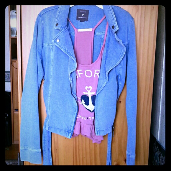 ❌TRADED❌Denim like jacket