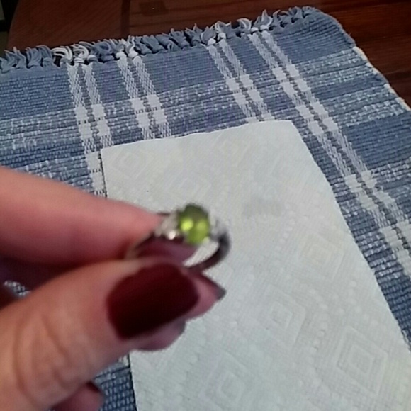 August birth stone with cz diamonds