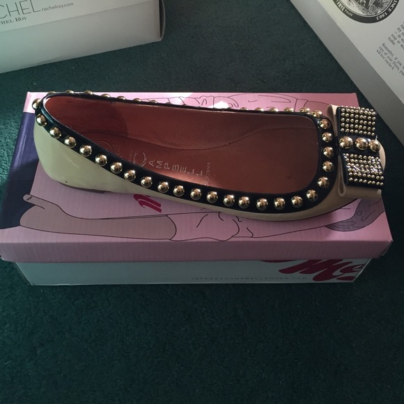 Jeffery Campbell flat studded shoes