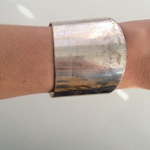 Rustic cuff bracelet