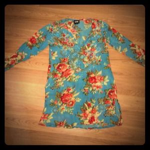 A great coverup over a bathing suit