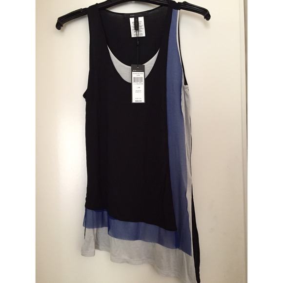 NWT BCBGMAXAZRIA "Clyde" Tank XS - Picture 1 of 4