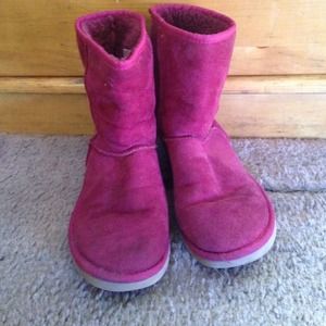 Dark Pink Uggs
