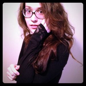 Lace black long sleeve