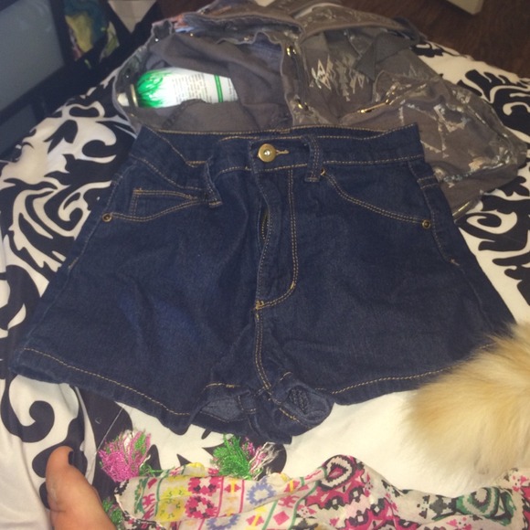 high waisted shorts