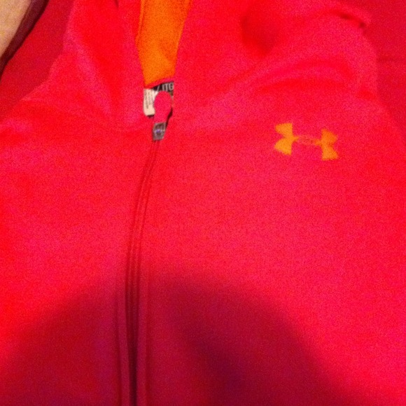 Pink n orange Under Armour jacket