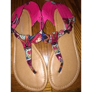 Womens pink sandals