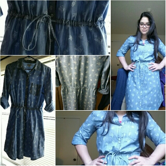 Old Navy rose printed dress.