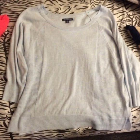 Baby blue sweater