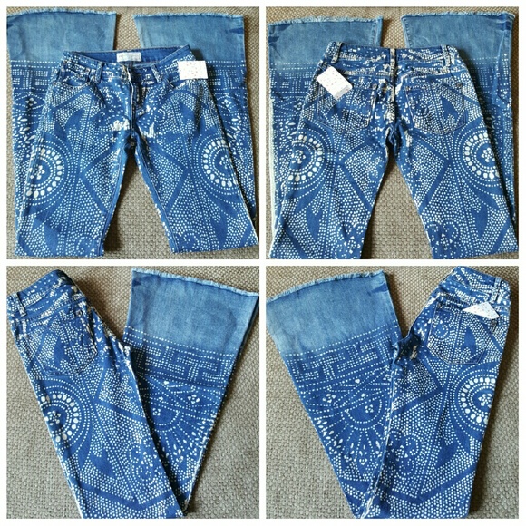 🎉SOLD🎉 Free People Bali Flare Jeans - Picture 3 of 4