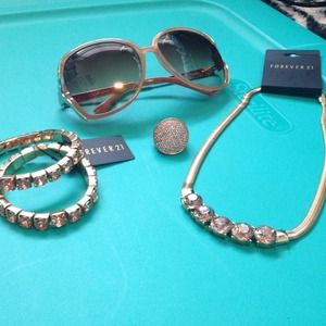 Peach & Gold Accessory BUNDLE