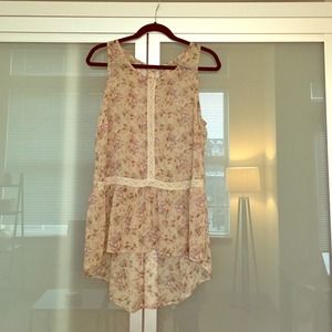 Anthropologie Stitch x Stitch Sheer Lace Top