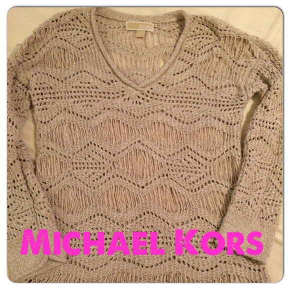 Michael Kors loose knit sweater
