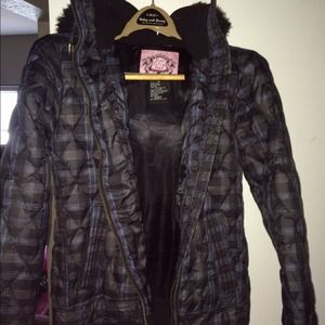 Hoodie jacket for the snow