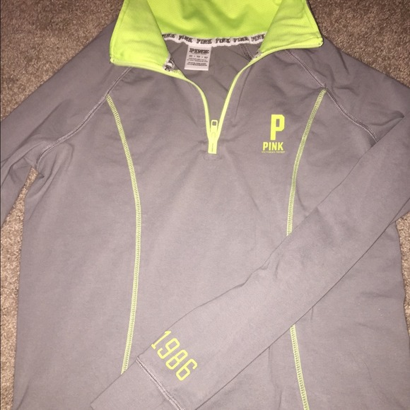 Victoria secret half zip jacket