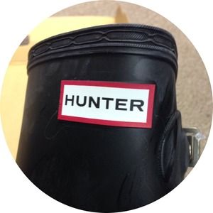 NWT Hunter Black Original Tall boots