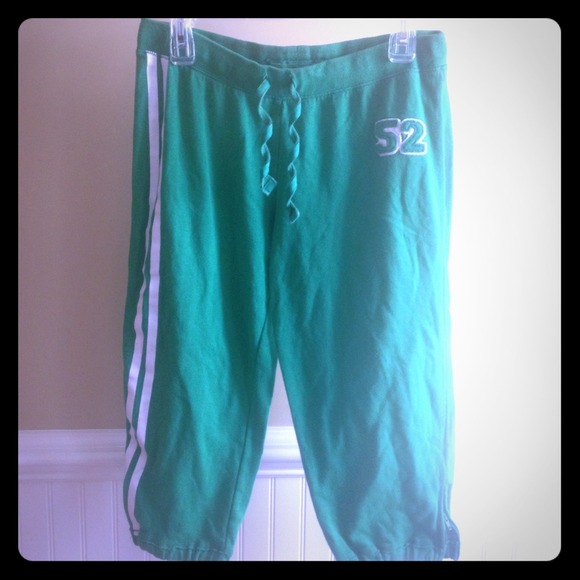 Green Capri Sweats