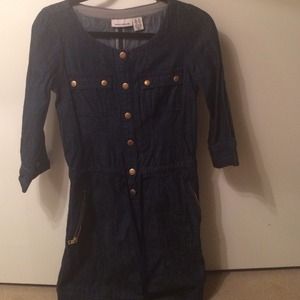 Denim dress