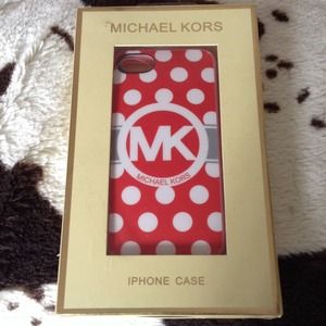 MK IPHONE 5 CASE RED