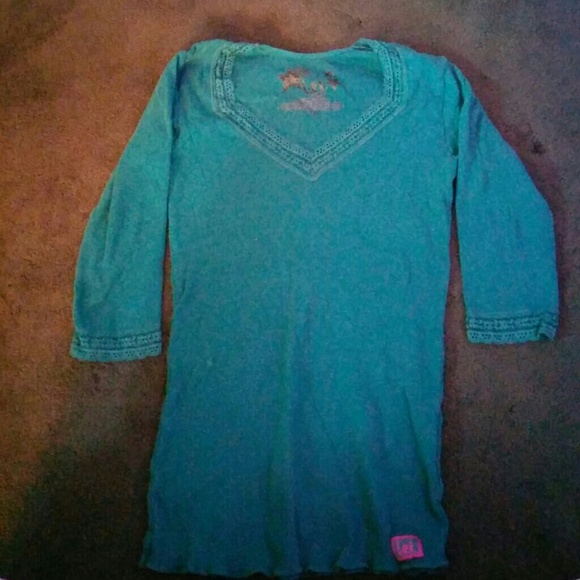 3/4 sleeve sleep shirt