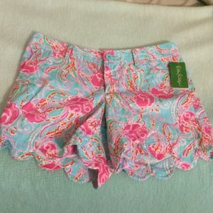 Lilly Pulitzer Jellies Be Jammin Buttercup Shorts