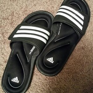 Adidas fit foam slides