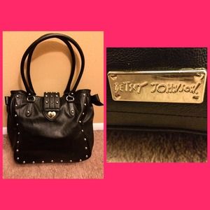 👜Black Betsey Johnson Purse