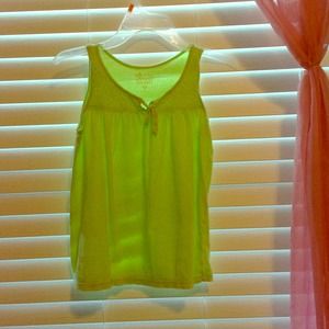 I'm selling a lime green shirt! ( 100% cotton )