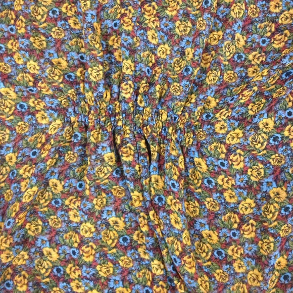 Retro floral flowy forever 21 top - Picture 2 of 2