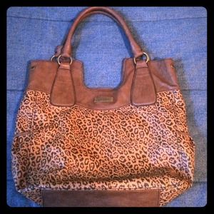 Cheetah Jessica Simpson purse