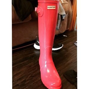 Original Tall Gloss Hunter Rain Boots