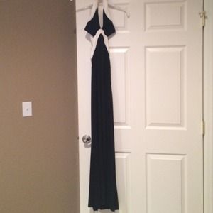 Black and White long dress size 0