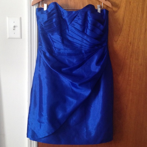 Lovely Blue Strapless