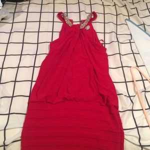 Red Caché dress. short size 0