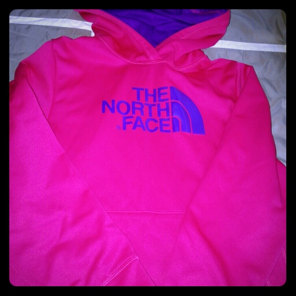Girls xl north face hoodie