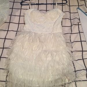White Bebe dress. Short. Size XS