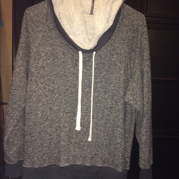 Grey Scoop Neck Sweater - Picture 3 of 3