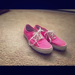 Pink vans!