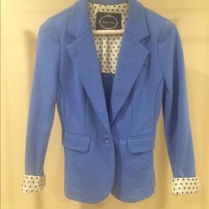 a blue blazer from love tree!