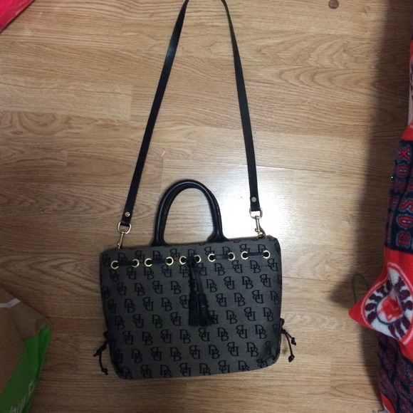 Black and grey dooney and bourke