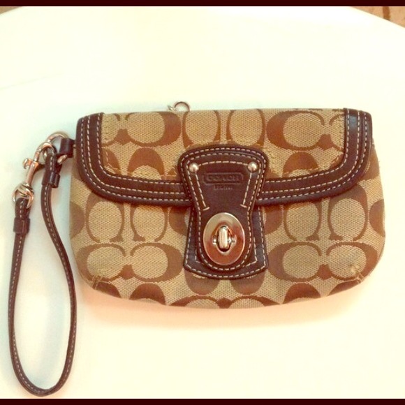 COACH wristlet