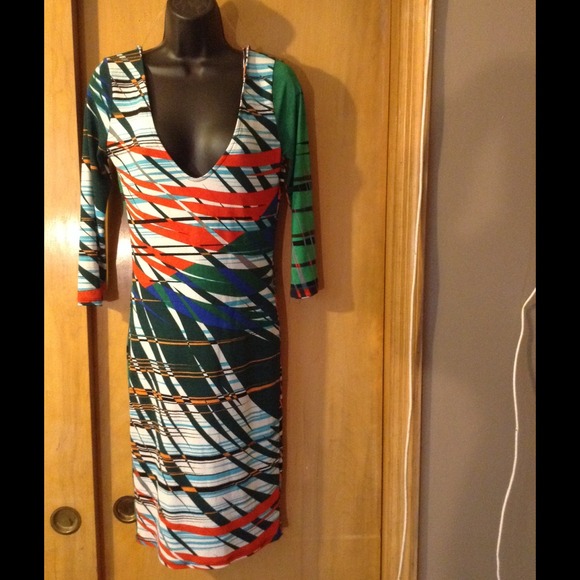 Akira Print Dress