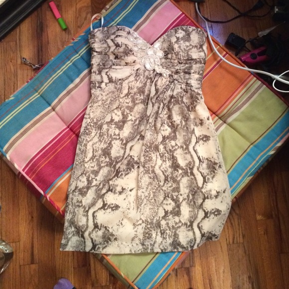 Beautiful Beige H&M Dress - Picture 4 of 4