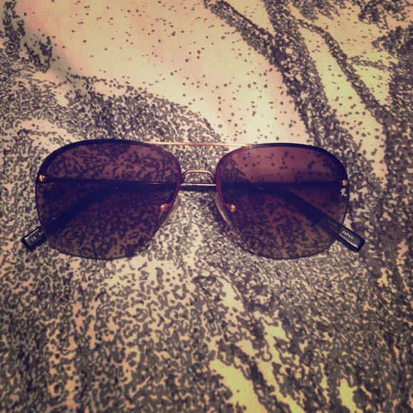 Raf Simons aviator sunglasses