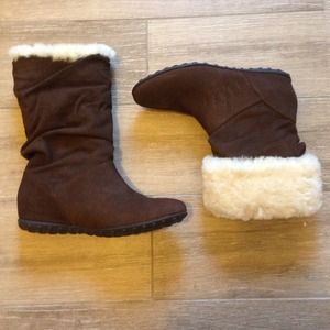 Envy leather winter boots